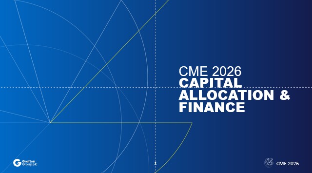 ​Capital Allocation and Finance